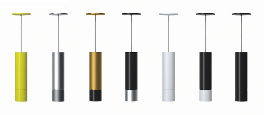 Led Cylinder Pendant And Sconce Lighting Usai Cylinders