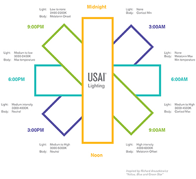 Indvending kerne professionel Circadian Lighting, Lighting's Impact On Circadian Rhythm | USAI