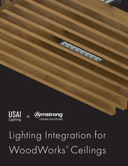 USAI LIGHTING B3SDF-15X3-40KS-40-S-WH-WH-NC1-D22 **With Black Trim** 