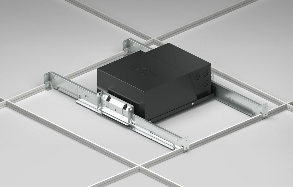 BeveLED 2.2 Primary Trimless Acoustical 4" LED Downlights For Armstrong