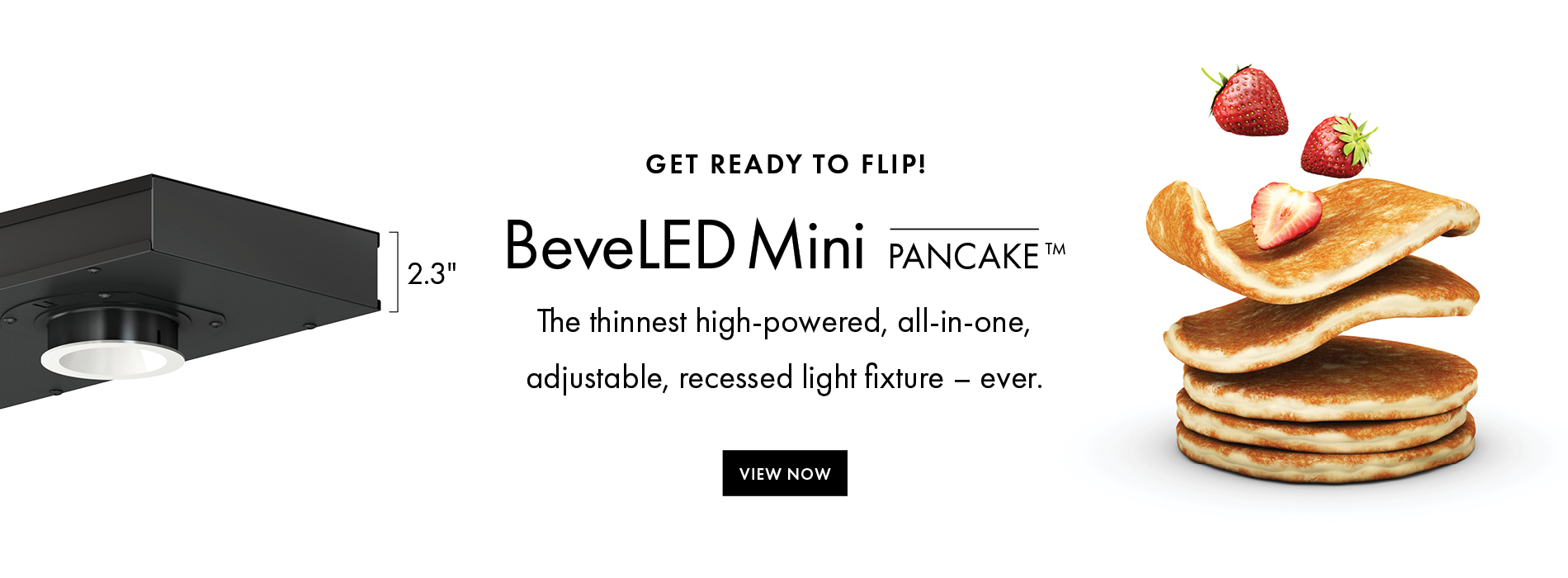 BeveLED Mini Basic Pancake 3 Inch