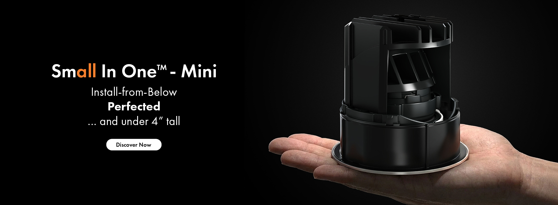 Small In One Mini 3 Inch Recessed Downlight Banner